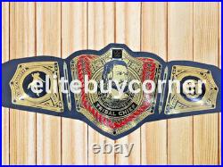 Tribal Chief Style Championship Belt 2mm Brass Plates Adult Size Replica Title