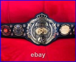 Tripple Crown World HeavyWeight Wrestling Championship 2mm Zinc Adult size Belt