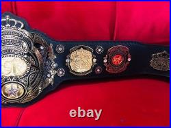 Tripple Crown World HeavyWeight Wrestling Championship 2mm Zinc Adult size Belt