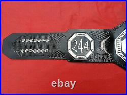 UFC BMF Championship Replica Dual plated Belt Adult thick 2MM Brass Metal Plates