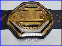 UFC BMF Replica Title Belt Championship Adult Size Brass 2MM Original Leather