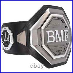 UFC BMF Replica Title Belt Championship Adult Size Brass 2MM Original Leather