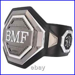 UFC BMF Replica Title Belt Championship Adult Size Brass 2MM Original Leather