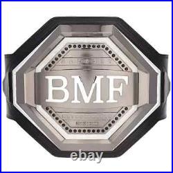 UFC BMF Replica Title Belt Championship Adult Size Brass 2MM Original Leather