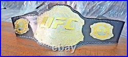 UFC Boxing Ultimate Fighting Championship Belt Replica Dual Plate Adult size