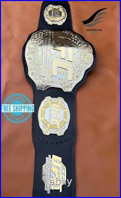 UFC Classic Championship Replica Title Belt 2mm Multi Layer Metal Plates Adult