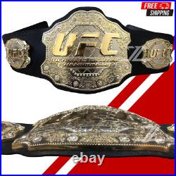 UFC Classic Championship Title Belt Adult Size 8mm Zinc Multi Layered Plates