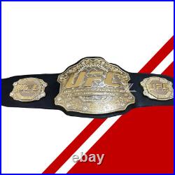 UFC Classic Championship Title Belt Adult Size 8mm Zinc Multi Layered Plates