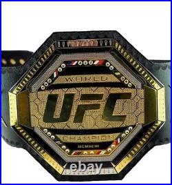 UFC Legacy Championship Replica Title Belt 2MM Brass World UFC Championship Blak