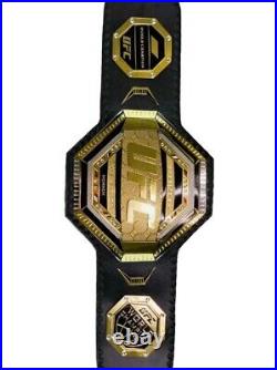 UFC Legacy Championship Replica Title Belt 2MM Brass World UFC Championship Blak