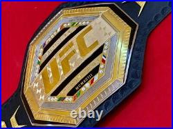 UFC Legacy Championship Title Belt 2mm Brass Dual Plate Adult Size Replica