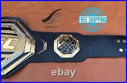 UFC Legacy Championship Title Belt 2mm Brass Gold Adult Size Replica Belt