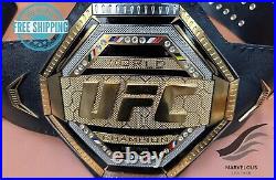 UFC Legacy Championship Title Belt 2mm Brass Gold Adult Size Replica Belt