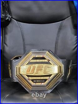 UFC Legacy Championship Title Belt 6mm Zinc Gold Adult Size Replica Belt