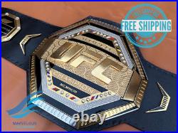 UFC Legacy Championship Title Belt Brass 2mm Gold Adult Size Replica Belt