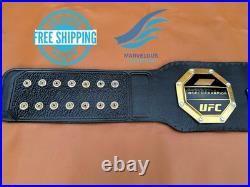 UFC Legacy Championship Title Belt Brass 2mm Gold Adult Size Replica Belt