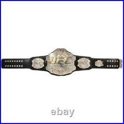 UFC ULTIMATE FIGHTING CHAMPIONSHIP REPLICA TITLE BELT 2MM Brass Dual Plate Adult