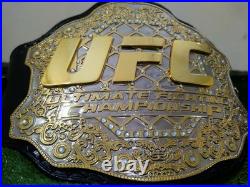 UFC ULTIMATE FIGHTING CHAMPIONSHIP TITLE REPLICA BELT Dual Plated 8mm Zinc