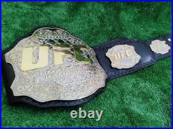 UFC ULTIMATE FIGHTING CHAMPIONSHIP TITLE REPLICA BELT Dual Plated 8mm Zinc