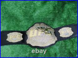 UFC ULTIMATE FIGHTING CHAMPIONSHIP TITLE REPLICA BELT Dual Plated 8mm Zinc