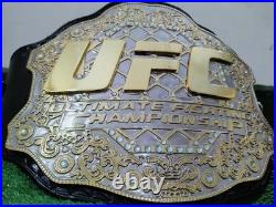 UFC ULTIMATE FIGHTING CHAMPIONSHIP TITLE REPLICA BELT Dual Plated 8mm Zinc