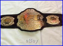 UFC Ultimate Champion Ship Leather Belt Replica Adult Size