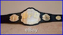 UFC Ultimate Fighting Championship Belt. Dual plated adult size