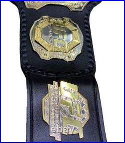 UFC Ultimate Fighting Championship Replica Title Belt 2MM Brass Dual Layer Adult