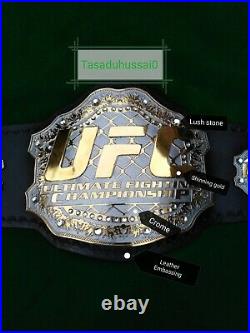 UFC Ultimate wrestling Champion Ship Leather Belt Replica Adult Size