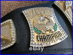 ULTRA DELUXE WWE Championship Spinner Replica Belt Metal Real Leather + Case