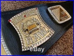 ULTRA DELUXE WWE Championship Spinner Replica Belt Metal Real Leather + Case