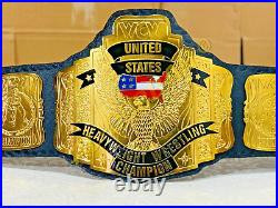 UNITED STATES Championship Heavy Weight Title Replica Belt 4mm Brass Adult Size