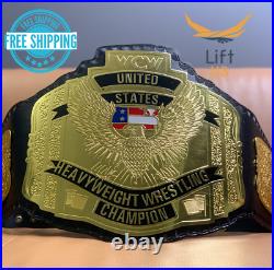UNITED STATES HEAVYWEIGHT Championship Title Replica Belt 2mm Brass Adult Size