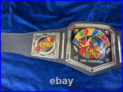 UNO Championship Belt Adult Size Raplica zinc plates 2mm ZINC