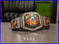 UNO Championship Belt Adult Size Replica Belt Brass 2MM
