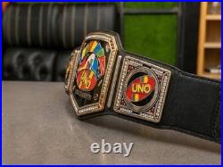 UNO Championship Belt Adult Size Replica Belt Brass 2MM