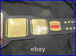 UWF HEAVYWEIGHT UNIVERSAL WRESTLING FEDERATION CHAMPIONSHIP BELT 2mm ZINC PLATES