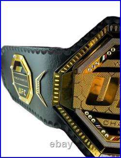 Ufc Legacy Championship Relica Title Belt World Ufc Champion 2mm Brass New