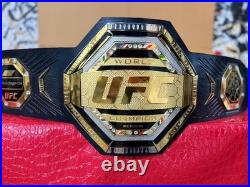 Ufc Legacy World Champion Title Belt 2mm Brass Plates Adult Size