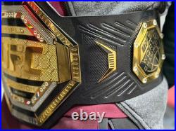 Ufc Legacy World Champion Title Belt 2mm Brass Plates Adult Size