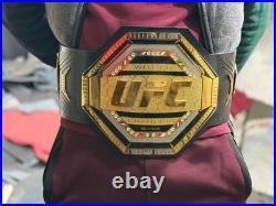 Ufc Legacy World Champion Title Belt 2mm Brass Plates Adult Size