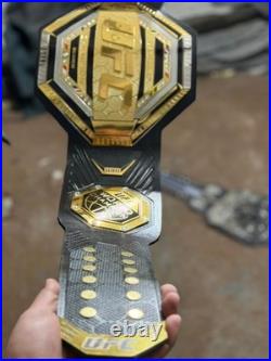 Ufc Legacy World Champion Title Belt 2mm Brass Plates Adult Size