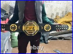 Ufc Legacy World Champion Title Belt 2mm Brass Plates Adult Size