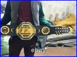 Ufc Legacy World Champion Title Belt 2mm Brass Plates Adult Size