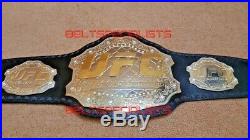 Ufc Ultimate Fighting Championship Belt 2mm Plate On 3mm Leather