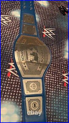 Unbranded Blue Television Championship Belt