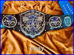 Undertaker 30 Years Signature Series Championship Replica Title Belt 4mm Brass Undertaker 30 Years Signature Series Championship Replica Title Belt 4mm Brass