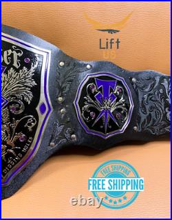 Undertaker The Phenom Title Wrestling Belt Adult Replica Championship Brass 2mm