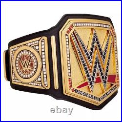 Undisputed Championship Title Wrestling Belt Adult Size 2mm Brass metal