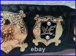 Undisputed V1 Championship Belt 4mm Zinc Gold Plated Real Leather